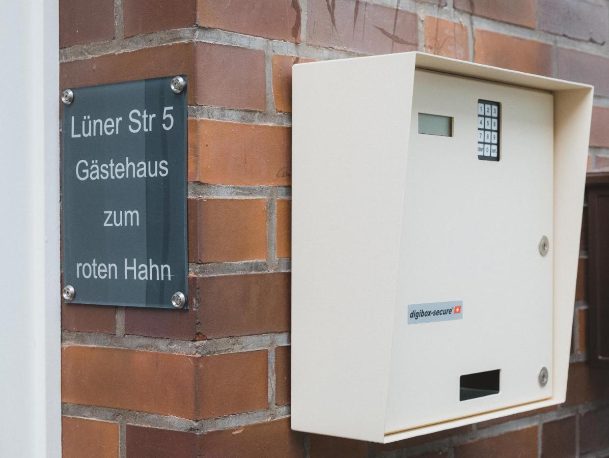 Gaestehaus Zum Roten Hahn Lüneburg Zewnętrze zdjęcie